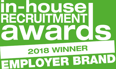 Inhouse Recruitment - Employer Brand 2018 winner logo