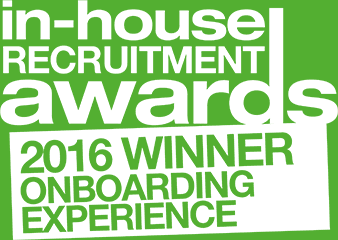 Inhouse Recruitment - Onboarding Experience 2016 winner logo