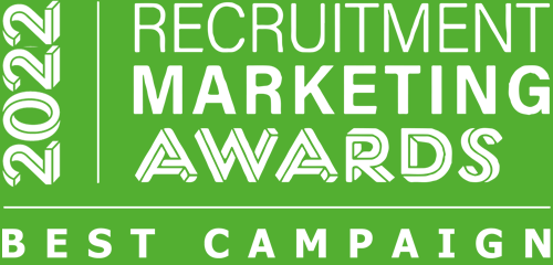 Recruitment Marketing Awards - Best Campaign 2022 winner logo