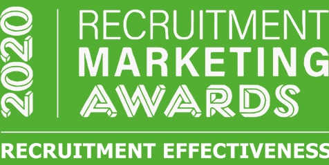 Recruitment Marketing Awards - Recruitment Effectiveness 2020 winner logo